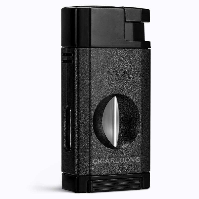 Encendedor multifuncional con cortador para cigarros miniatura 7