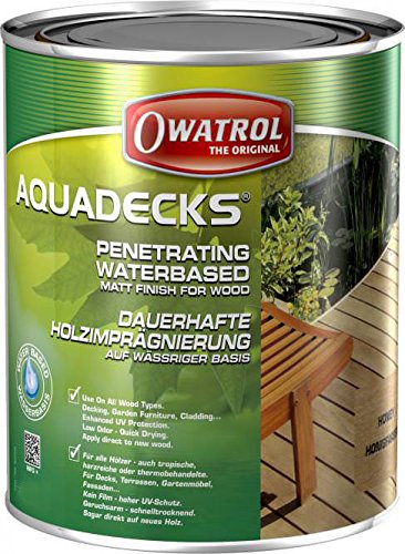 Preisvergleich Produktbild Owatrol Aquadecks Teakimprägnierung Holzschutz 20 Liter
