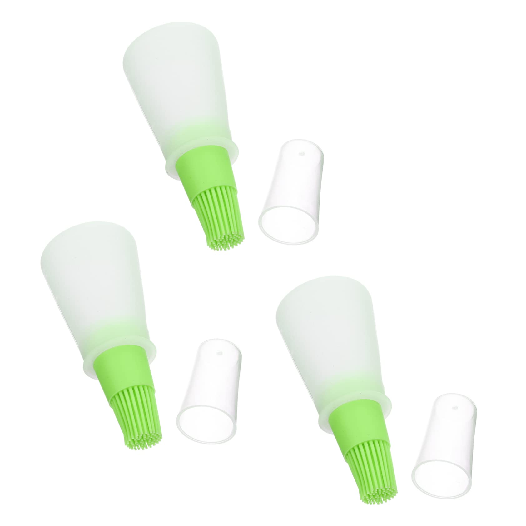 Brosse à bouteille d'huile en silicone PRETYZOOM pour barbecue, lot de 9 pièces