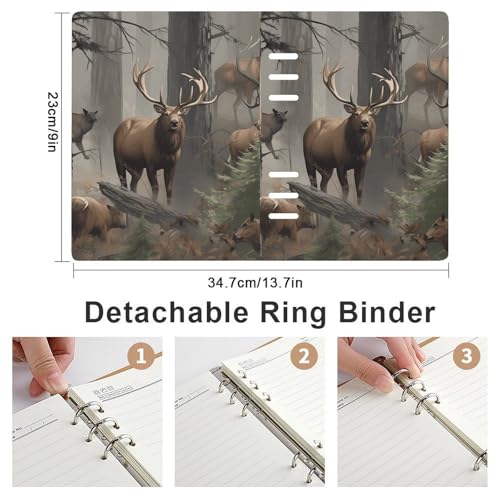 Carnet de notes rechargeable A5 pour ne plus perdre vos feuilles de notes