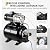 1HP Shallow Well Pump Tank Garden Water Pump Booster System, Pressurized Farm Irrigation, Automatic Water Booster Jet Pump or Home, Farm, Garden Irrigation & Water Transfer, Black