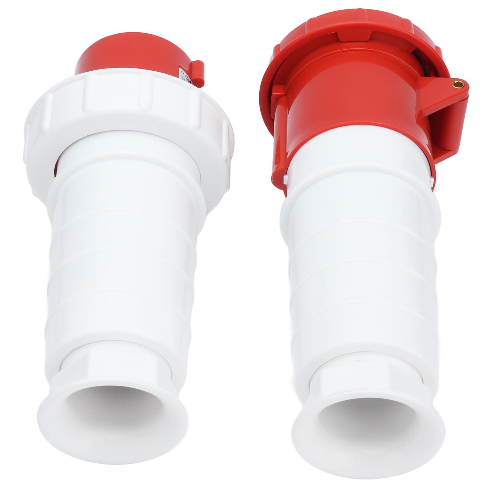 Prise de Courant Industrielle étanche IP67, 3 Phases, 4 Broches, Robuste, Connecteur d'alimentation 380V 415V 63A 3P + E pour Usage Commercial