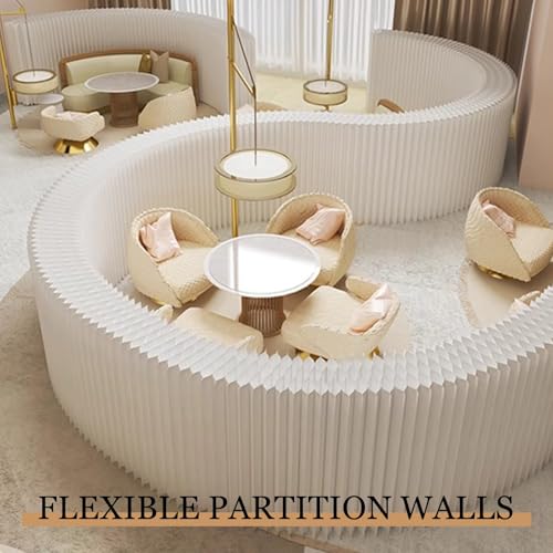 Cloison de séparation rétractable légère pour chambre et bureau 1,5x2 m - 6