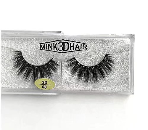 Preisvergleich Produktbild RICISUNG 1 Pair 3D / Lot Nette Criss Kreuzen Falsche Voluminöse Wimpern