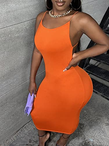 GORGLITTER-Womens-Scoop-Neck-Sleeveless-Bodycon-Midi-Dress-Sexy-Backless-Cami-Dress