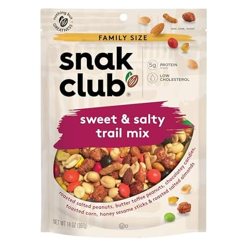 Snak Club Sweet & Salty Trail Mix, Family Size, 14 Ounce Cover