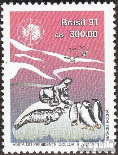 Brazil 2402 (complete.issue.) 1991 state president in the Antarctica (Stamps for collectors)