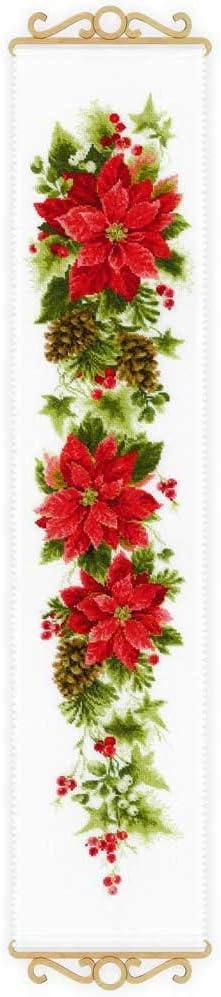 RIOLISCross Stitch Kit Poinsettia