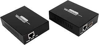 HD Multimedia Interface KVM Extender, 60m 60Hz Remote HD Multimedia Interface KVM Extender, POC Function, Support Keyboard and Mouse