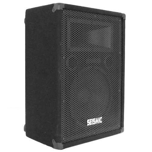 Seismic Audio - Fl-10Mp - Pro Audio Pa/Dj 10" Monitor - 100% Birch Plywood - 250 Watts Rms Each #TOP2