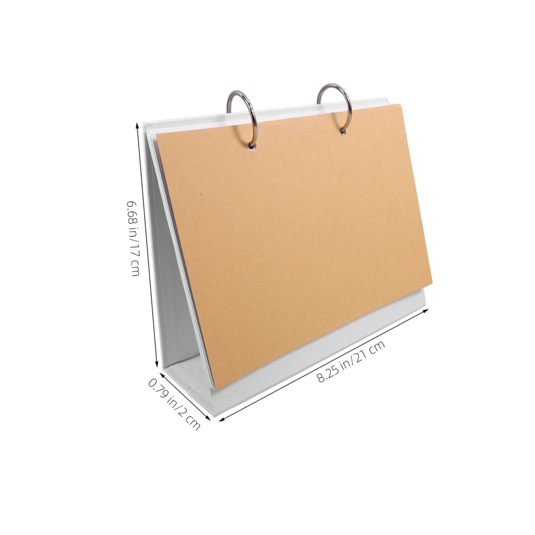 Amazon | SEWACC 空白の卓上カレンダー 装飾カレンダー スタンドアップ