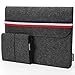 Produktbild HOMIEE 13.3 Zoll Laptop Tasche, Filz Tablet Tasche mit zusätzlicher Filz Tasche und Mauspad, Aktentasche aus Filz Laptop Tasche, Tasche für 13" MacBook Air Pro, Dell, Lenovo, HP