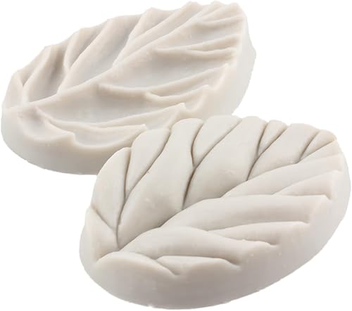 Miniatura 4 de Molde de veteado de silicona con hojas de goma para pasta de goma, molde de hojas de pasta de goma para decoración de pasteles de azúcar, decoración