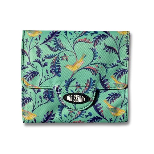 Image of Big Skinny Women's Trixie Tri-Fold Slim Wallet, Holds Up to 30 Cards