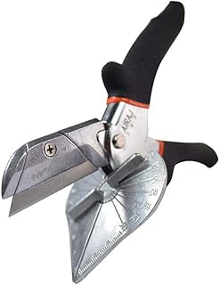 Superior Steel HS1800 Multi Angle Miter Shear Cutter, 45-135 Degree Cutting â€“ With 10 Additional Spare Blades
