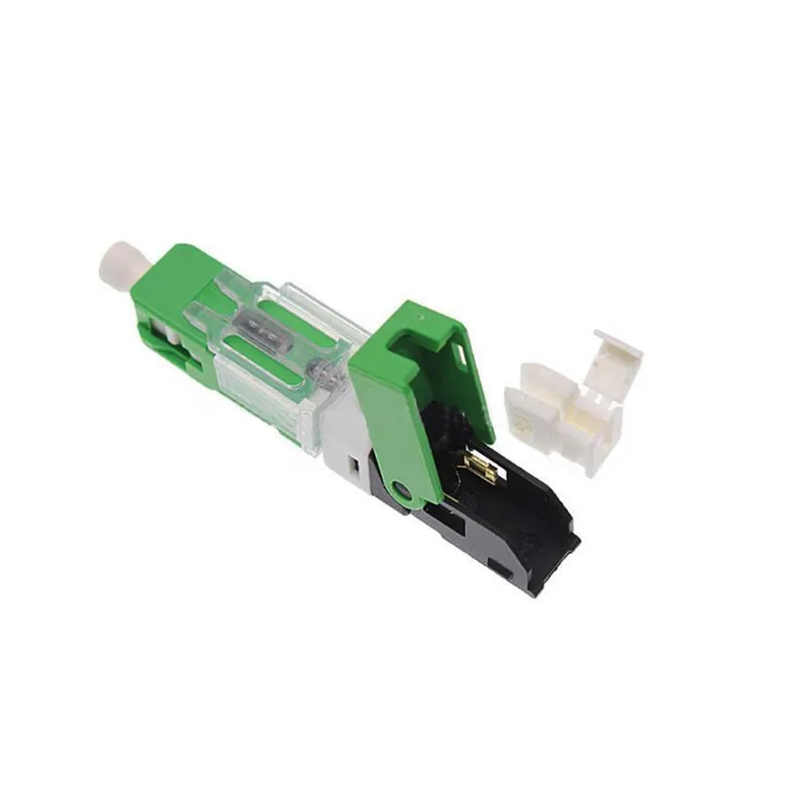 Matériel de Communication 100 pcs/lot connecteur Rapide SC APC for connecteur de Fibre Optique FTTH SC APC supportant 0.9, 2.0, 3.0mm Champ intérieur Connecteur Rapide