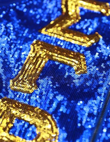Sigma Gamma Rho M4 Sequin Jacket Royal Blue3