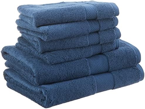 Amazon Aware 100% Organic Cotton Plush Washcloths, 12-Pack, Gray