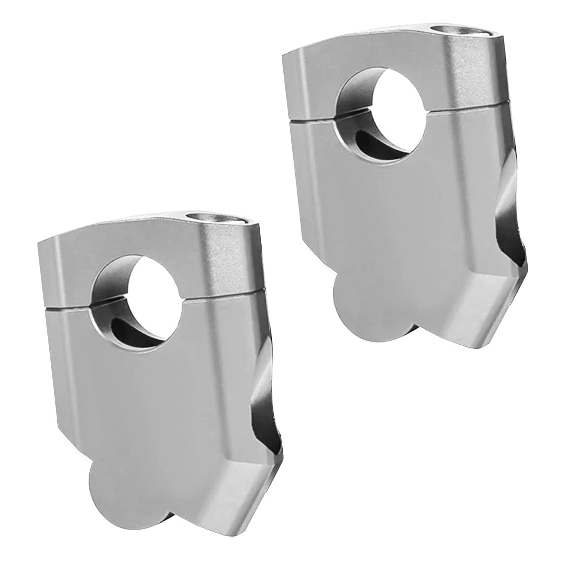 Lenkererhöhung für Yamaha XJ 600 S Diversion 40mm Alu Silber