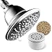 HotelSpa 2143 Extra-Large 6 Inch 6 Setting Head with New and Improved 3 Stage Shower Filter Cartridge Inside