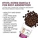 MAX Omega 3 for Dogs – Dog Fish Oil & Hip Joint Supplement. Rich in EPA & DHA Fatty Acids for Maintaining Itch Free & Healthy Skin. Healthy Coat + Seasonal Allergy Support. Strong Immune System