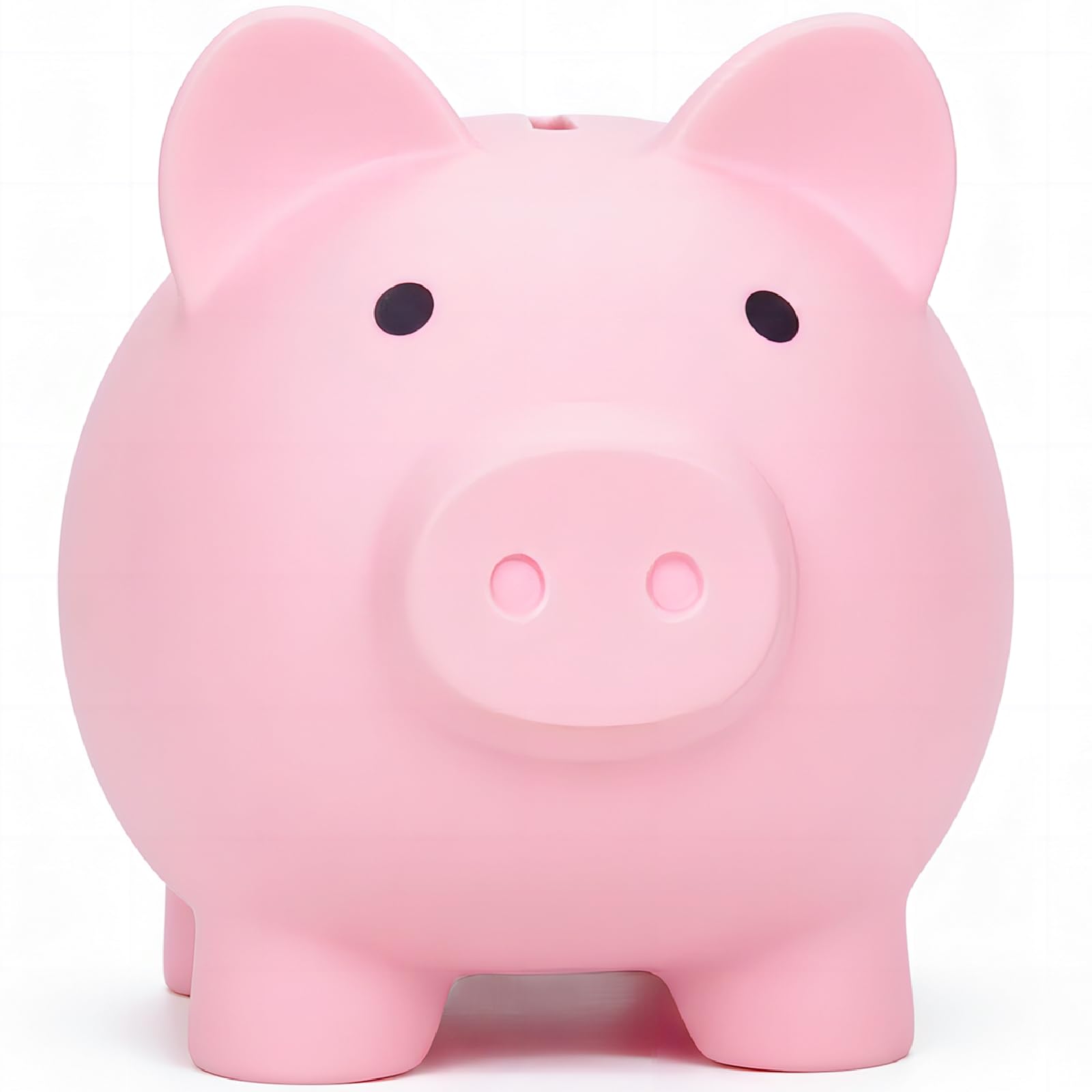 Piggy Bank for Sbrvaniy Piggy Coin Banks for Boys and Girls My First Unbreakable Plastic Money Bank S/M/L Size Decoration Savings Christmas, Easter,
