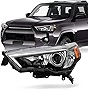 AKKON - Fits 2014-2022 Toyota 4Runner OE Projector Headlight Housing - Left Driver Side [Chrome]