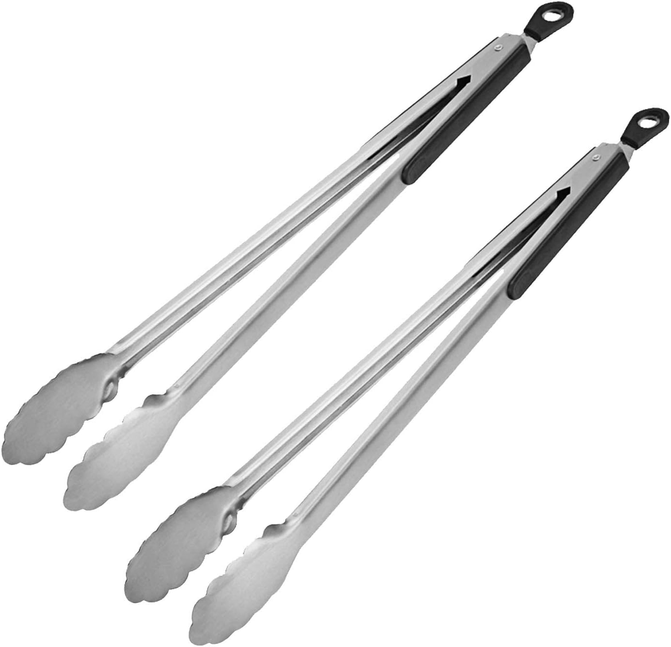 2 Pieces Grill Tongs, 14 Inch Extra Long Kitchen Tongs, Premium