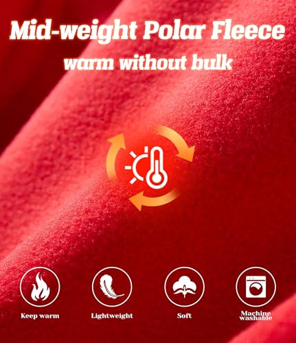 Image of Spring&Gege Youth Solid Full-Zip Polar Fleece Jacket for Children
