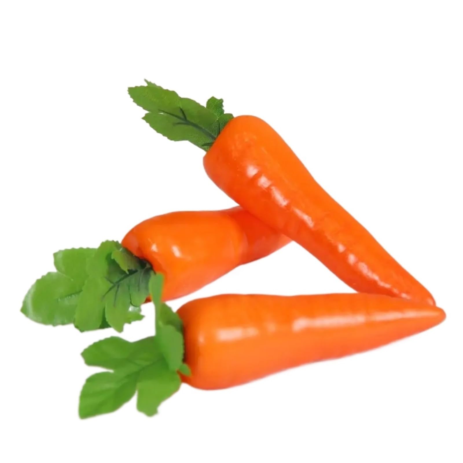 BAYNOPURIN Simulated Vegetables 1pc Simulation Carrot Foam Model Lifelike False Fruit Vegetable Party Home Decoration