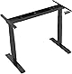FLEXISPOT スタンディングデスク 電動式昇降デスク 高さ調節 メーカー5年保証 人間工学 パソコンデスク ブラック ゲーミングデスク E7B