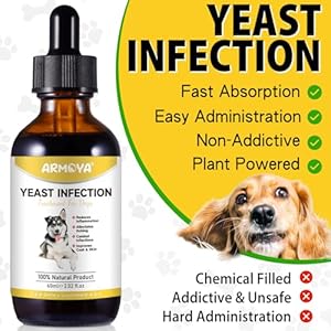 Natural yeast infection treatment for dogs dog ear infection treatment dog allergy relief helps to support itch relief inflammation relief  more ear infection treatment for dogs  2 fl oz   cucciolini doodles