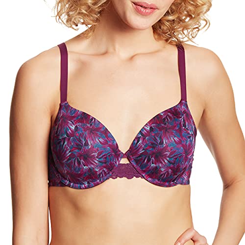 Image of Maidenform womens One Fab Fit Underwire Bra, Microfiber T-shirt Bra, Convertible (Retired Colors)
