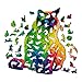 Puzzle in Legno - 224/316 Blocchi Pezzi di Puzzle di Forma Unica I Migliori Blocchi da Costruzione per Gatti Arcobaleno Regalo Puzzle per Adulti E Bambini