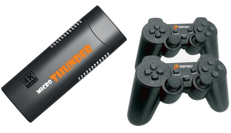 See full amazon price history chart for Sameo Micro Thunder HDMI Gaming Console ,Game Stick, Video Game Console Built -in 40000 Games Dual Player – Support 4K Ultra HD Wireless TV Game Stick ,Video Game for Kids Sameo Micro Thunder HDMI Gaming Console ,Game Stick, Video Game Console Built -in 40000 Games Dual Player – Support 4K Ultra HD Wireless TV Game Stick ,Video Game for Kids (B0CL52RN4M) Amazon Price History, Amazon Price Tracker
