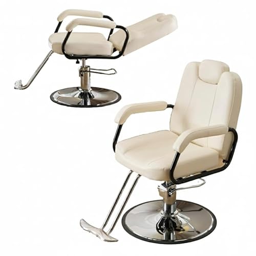 �V�����v�[�`�F�A 360�x��] ���N���C�j���O93°-140° ���e�����e���p �X�^�C�����O�`�F�A �w�A�T�������� ��/�� ArcticDeer (��^,�z���C�g)