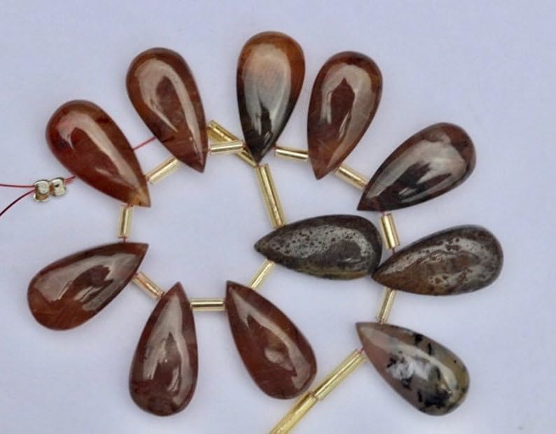 Naturalny agat gruszka fasetowane koraliki 9 x 18 mm długi sznurek biżuteria tworzenie kamieni szlachetnych koraliki do naszyjnika bransoletki