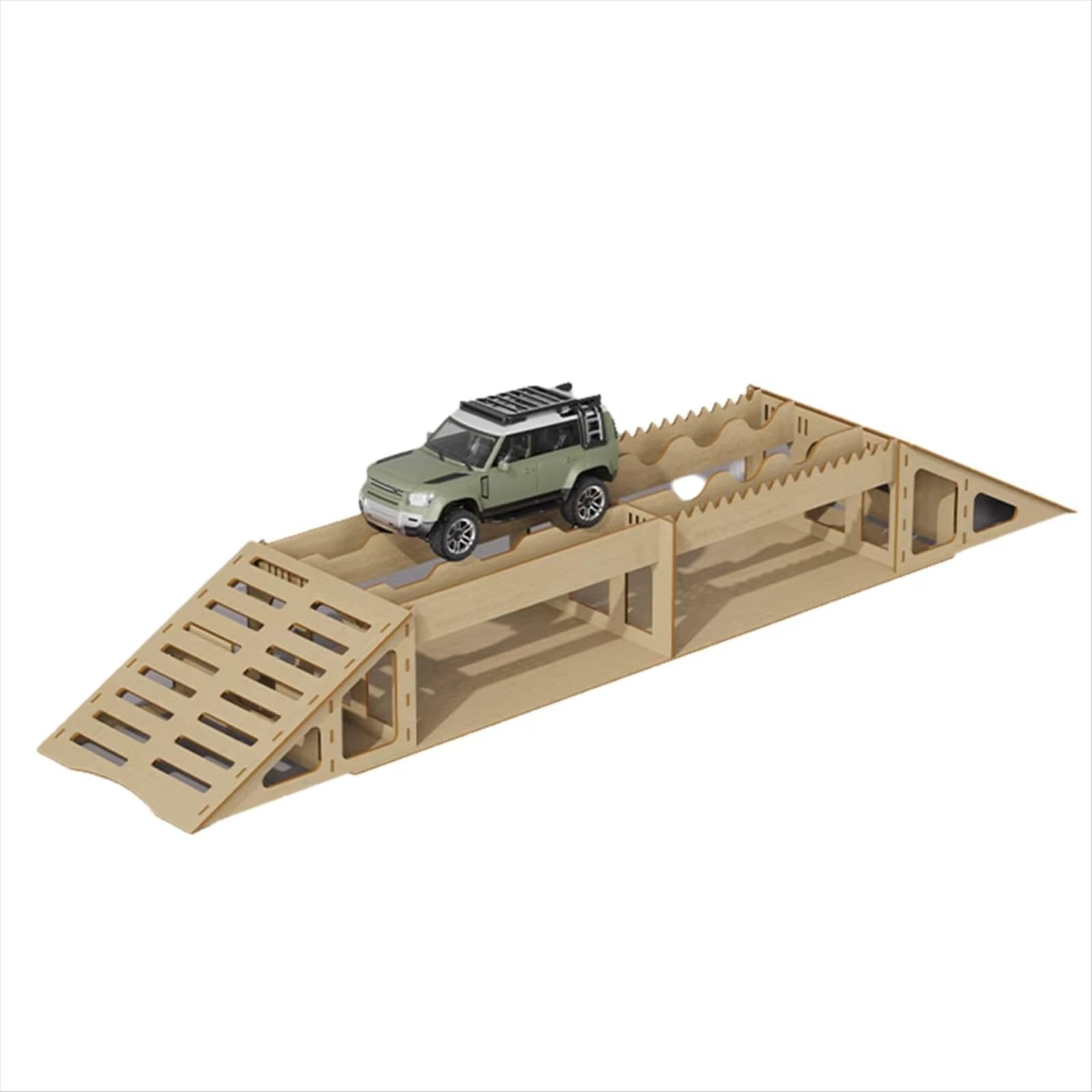Per 1/16-1/24 RC Auto Aggiornamenti Parti Componenti Accessori Off-Road Ostacoli Set Montaggio In Legno Per Prop PP03 Ricambi RC