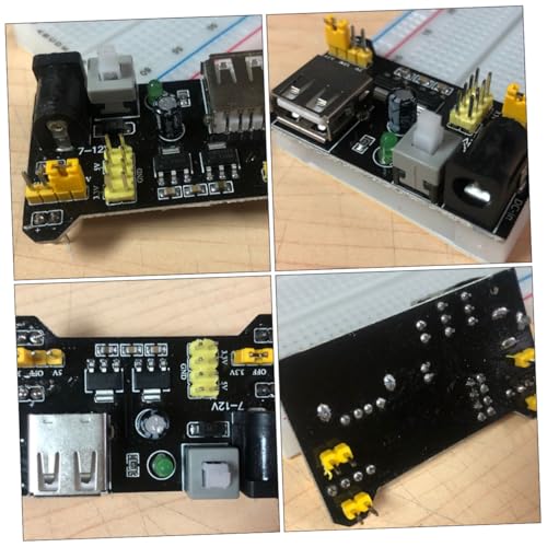 Fuente de alimentación para breadboard compatible con proyectos de electrónica y laboratorio 8