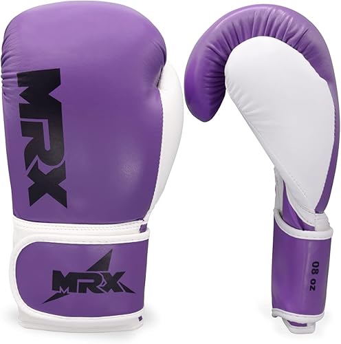 Miniatura 4 de MRX - Guantes de boxeo con envolturas de mano gratis para hombres y mujeres, guantes de entrenamiento de boxeo, kickboxing, Muay Thai, guantes de