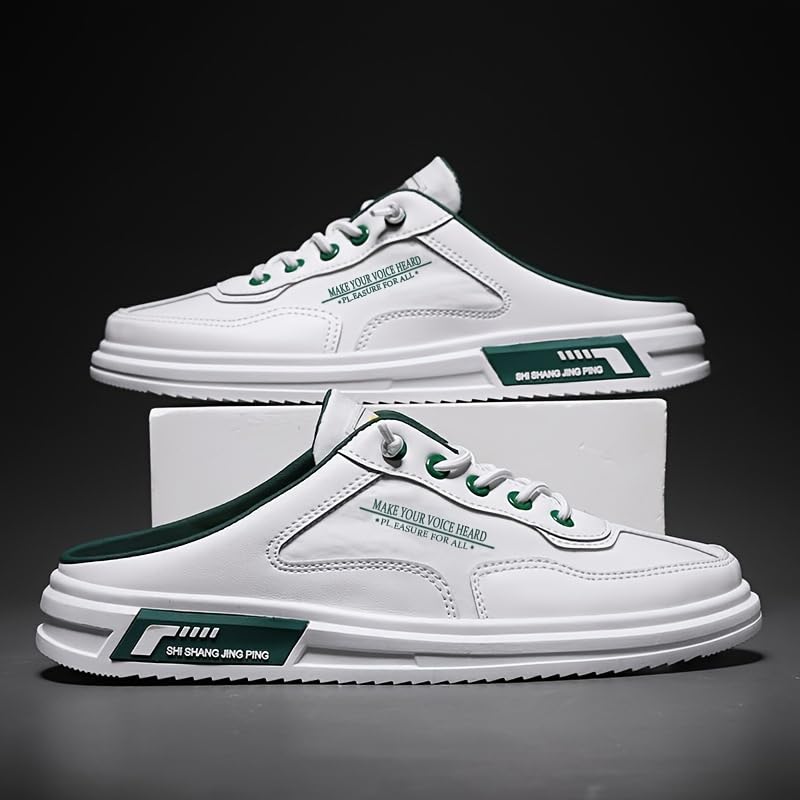 Men's Streetwear Hollow Out Mule Loafers - Breathable Non-Slip Slip-On Shoes for Outdoor Casual Wear, Comfort Walking & Urban Style2