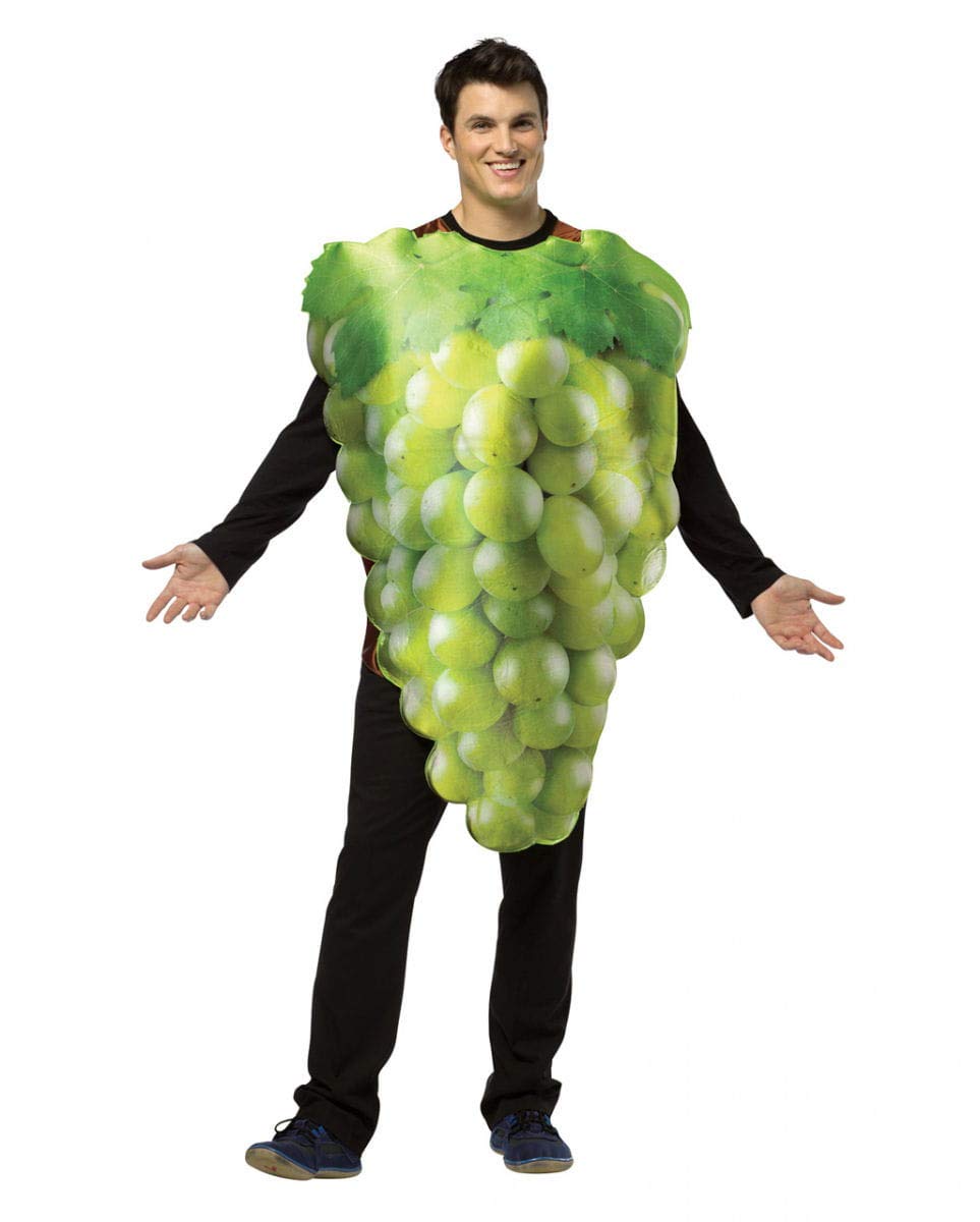 Horror-Shop Uve da Vino Costume Verde