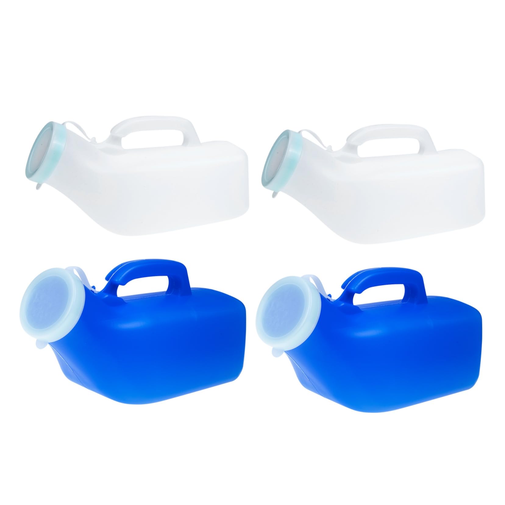 COLLBATH Urine Bottle for Men Large Capacity Portable Urinal Scale Travel Pee Pot for Elderly Home Use Plastic Urinal