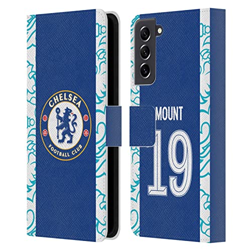 Protection Chelsea FC Mason Mount Samsung S21 FE étui cuir finitions haut de gamme
