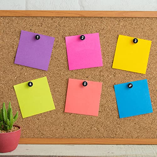 100 peças tachinhas numeradas 100 pinos sequenciais tachinhas planas alfinetes com números 11 mm de