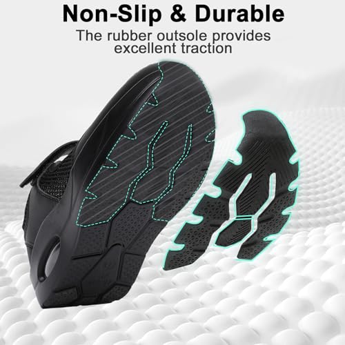 Image of Git-up Women's Arch Support Walking Shoes, Breathable Wide Toe Box Nursing Work Shoes for Plantar Fasciitis
