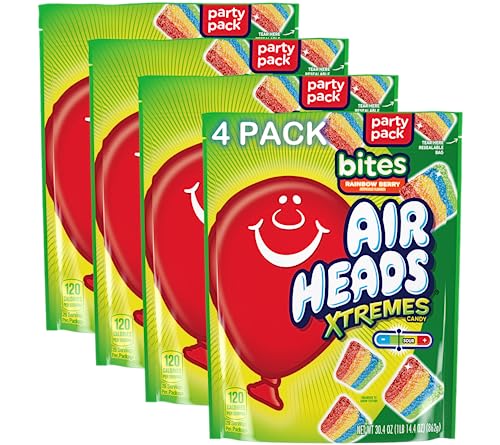 Airheads Xtremes Sweet and Sour Candy Bites 4-Pack