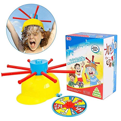 Lustig Wet Head Game - Plattenspieler Wasser Hüte Spielzeug Wet Water Challenge Cap Familie Spielzeug for Kinder Jungen Mädchen Zufriedenstellendes