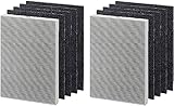 Nispira 9287201 HEPA + Carbon Replacement Filter Set Compatible with Fellowes AeraMax 290 300 DX95...
