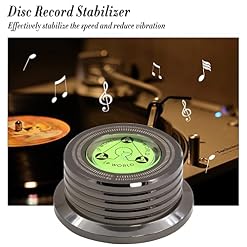 KozyOne Stabilisateur de Poids pour Tourne-Disque avec Niveau à Bulle pour Lecteur Vinyle LP (Noir chromé)… - Les Beatles, Paul McCartney, John Lennon, RIngo Starr, George Harrison KozyOne Stabilisateur de Poids pour Tourne-Disque avec Niveau à Bulle pour Lecteur Vinyle LP (Noir chromé)… – Image 4